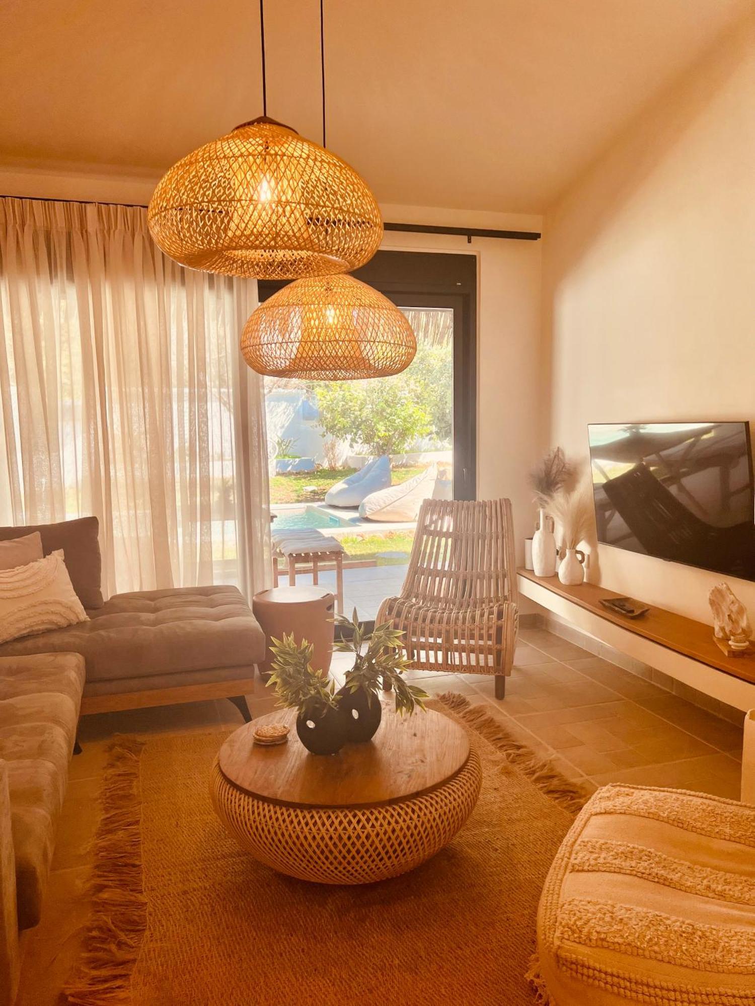 Naya Pool & Garden View Bungalow Koskinou  ภายนอก รูปภาพ